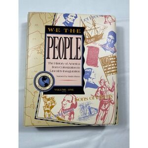 Vtg We the‎ People History of America From Colonization to Lincoln new Cassettes